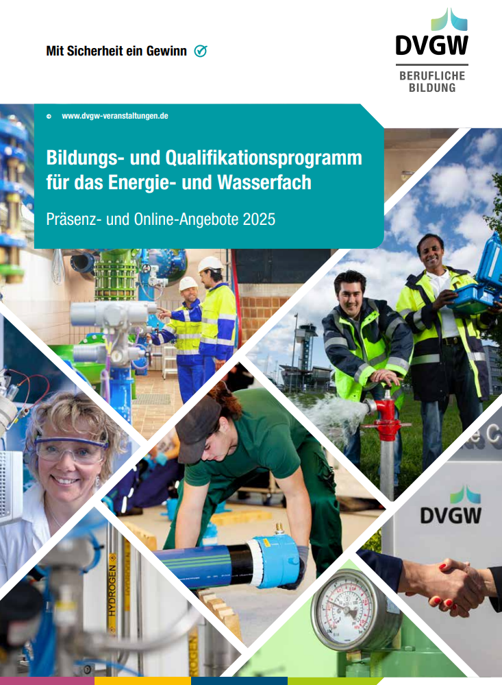 DVGW-Bildungs- und Qualifikationsprogramm 2025